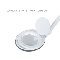 Lampe loupe "Matheo" - 5 dioptries - Oval